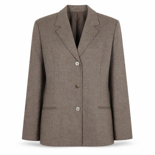 Eastex Women's Brown Blazer Size 16, Classic Two-Button
