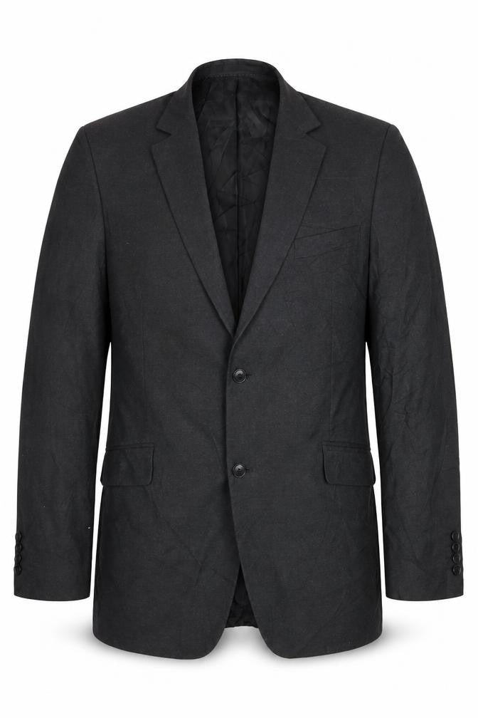 Dehavilland Men's Grey Blazer, 44 Long, Business Jacket