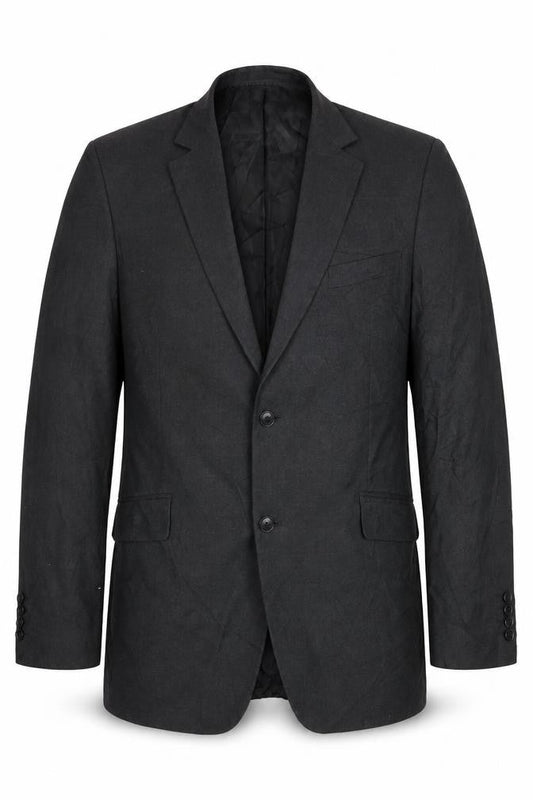Dehavilland Men's Grey Blazer, 44 Long, Business Jacket