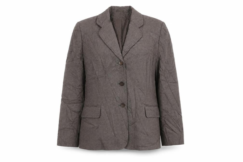 Eastex Women's Brown Wool Blend Blazer Size 14