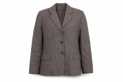 Eastex Women's Brown Wool Blend Blazer Size 14