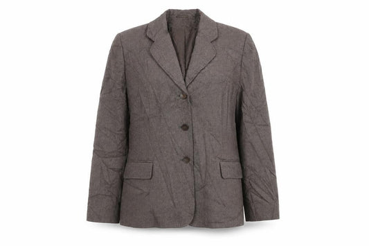 Eastex Women's Brown Wool Blend Blazer Size 14