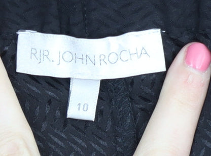 RJR.John Rocha Women's Black Trousers Size 10
