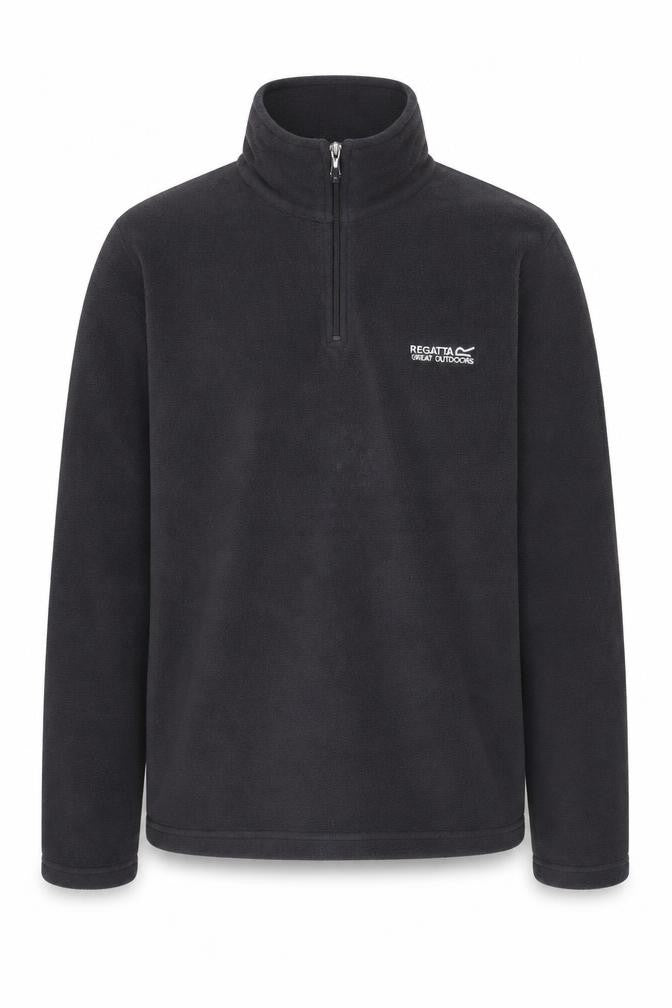 Regatta Men's Black High Neck Pullover Sweatshirt S