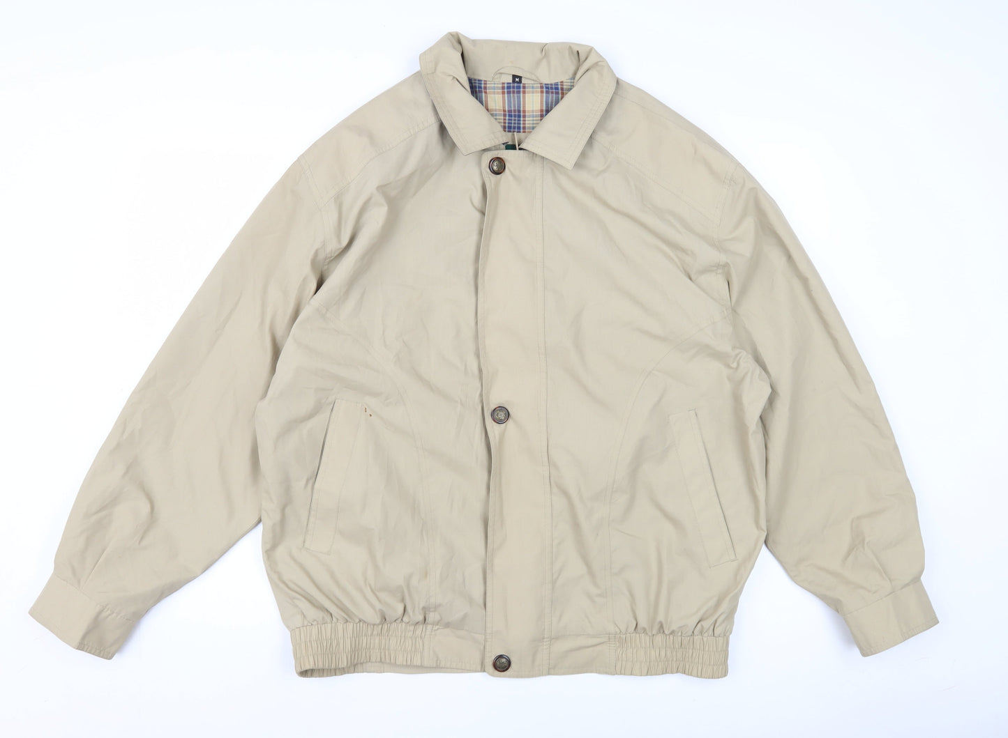 Dannimac Men's Beige Cotton Jacket, Size M, Casual Style