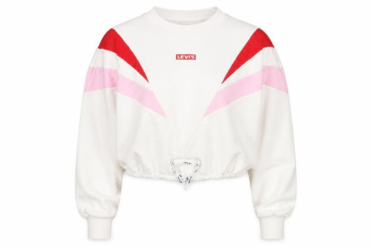 Levi's Women's White Pullover Sweatshirt XS