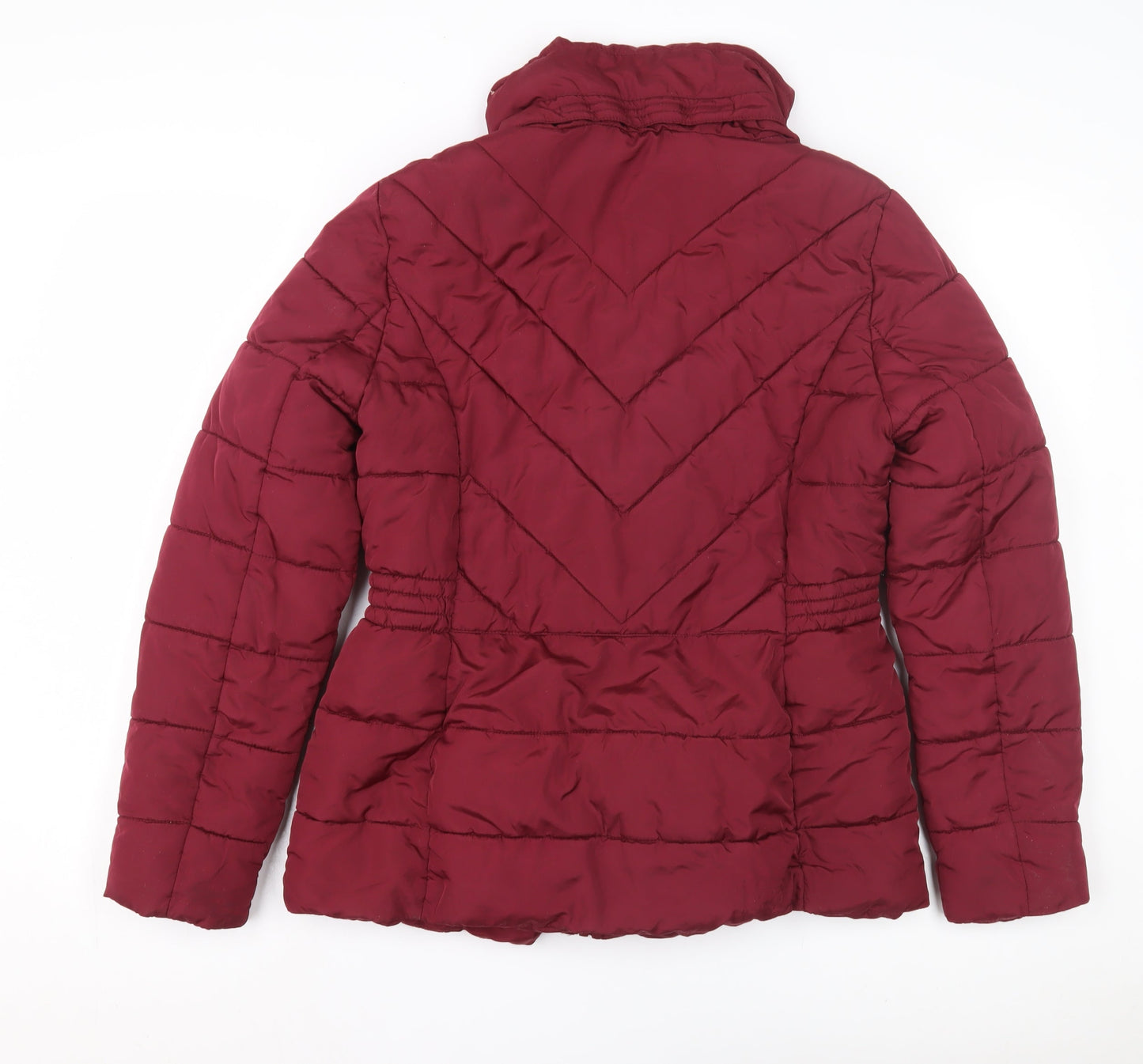 Dorothy Perkins Red Puffer Jacket, Women's 12, Casual Wear