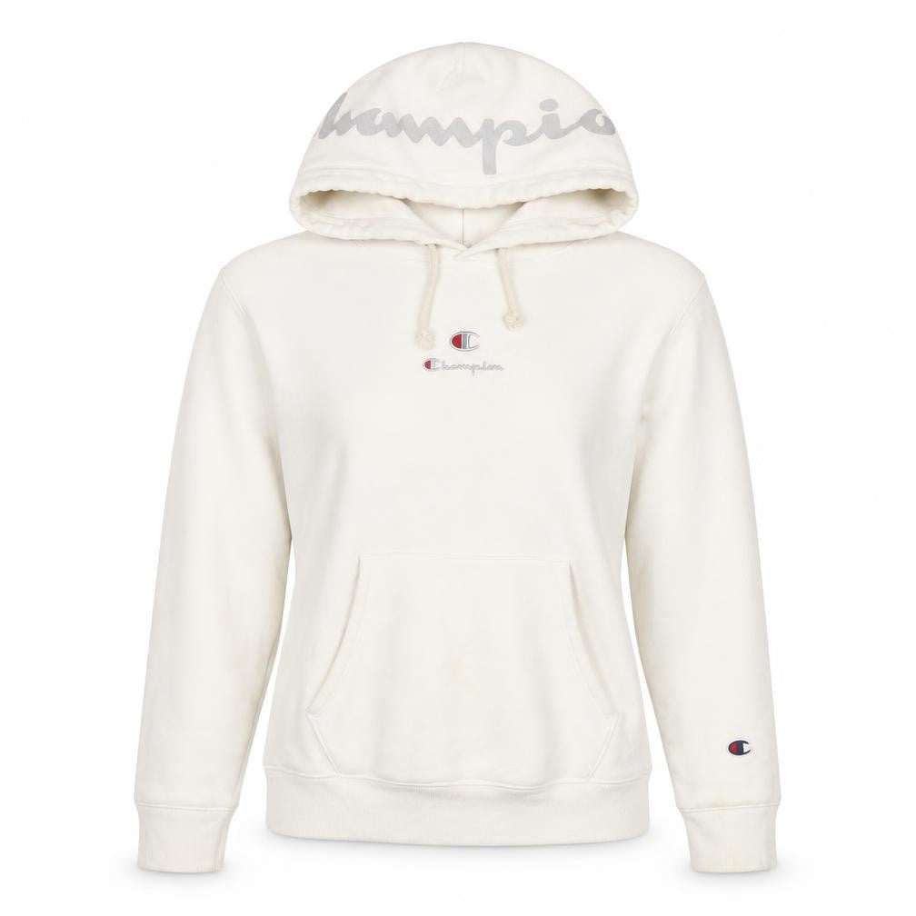 Champion Women's White XS Pullover Hoodie - Casual