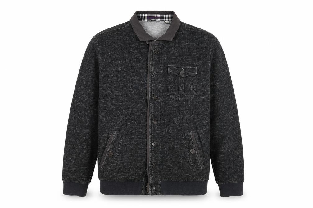 Ted Baker Black Men's XL Basic Cotton Jacket