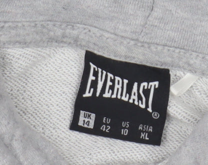 Everlast Women's Grey Pullover Hoodie Size 14