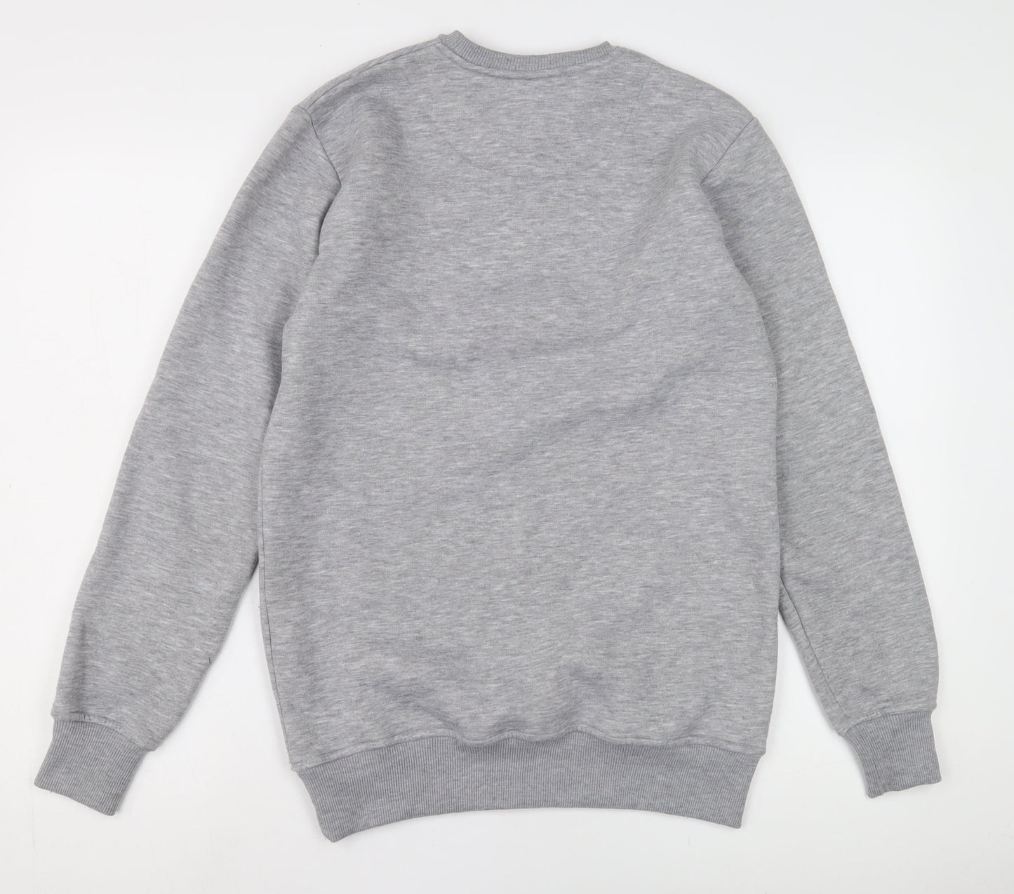SikSilk Men's Grey Pullover Sweatshirt XS