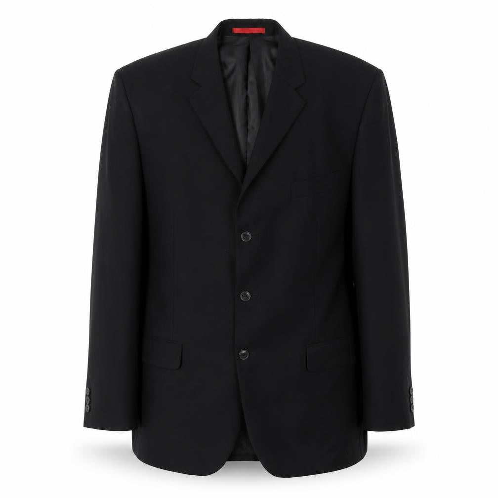Burton Men's Black Regular Fit Blazer, 46R