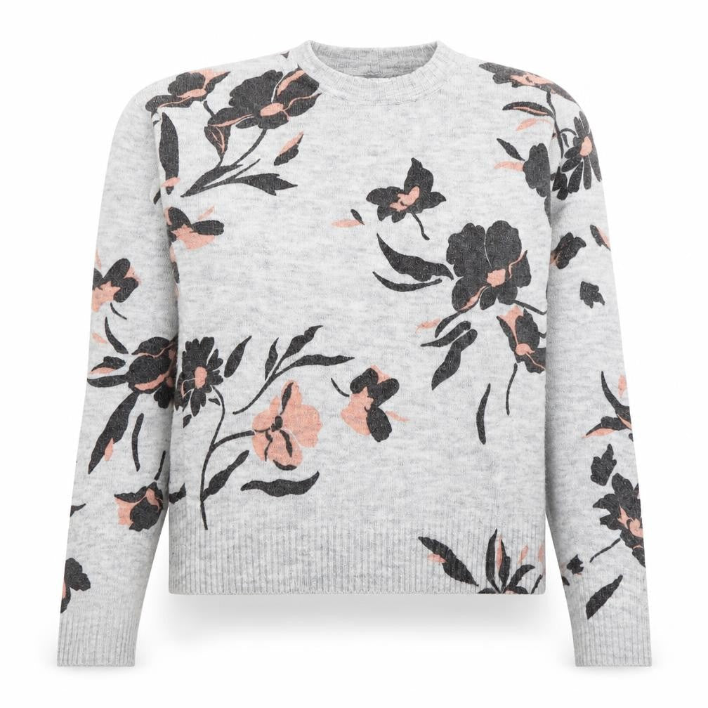 Oasis Women's Multicoloured Floral Pullover Jumper XS