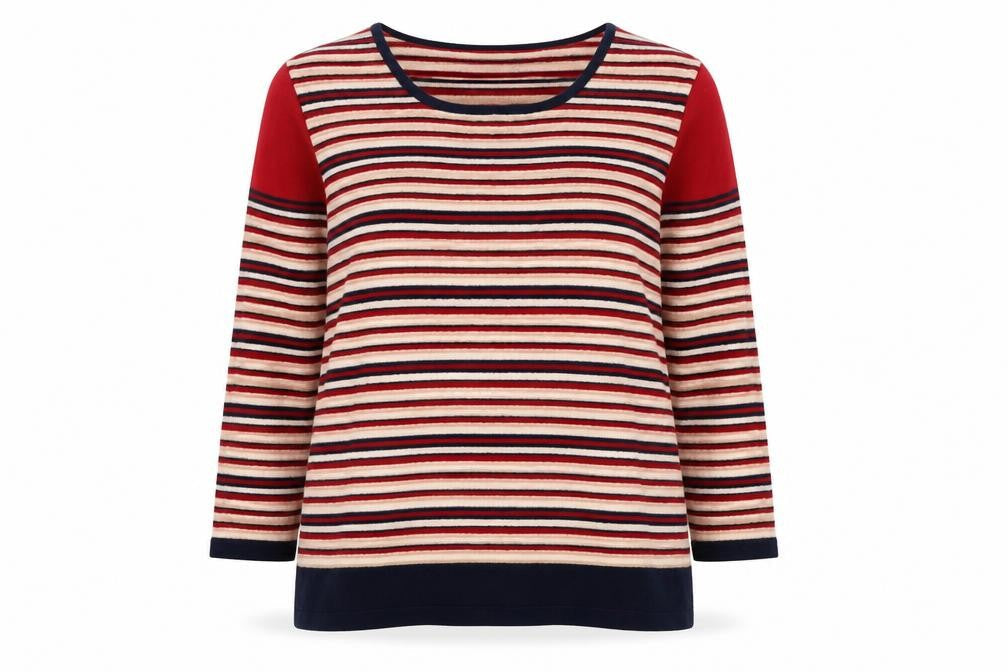 Basler Women's Multicoloured Wool Knit Pullover Jumper Size 18
