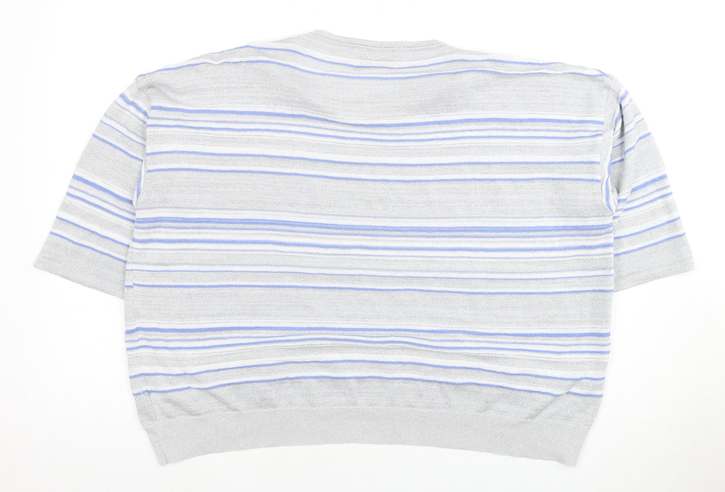 Marks and Spencer Women's Multicoloured Striped T-Shirt, Size 20