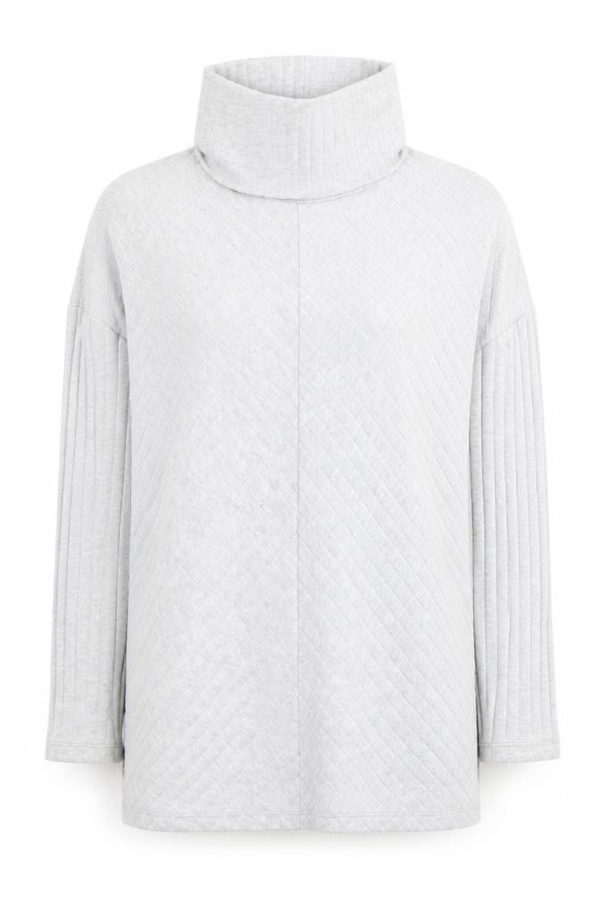 Lipsy Women's Grey Roll Neck Jumper Size 12