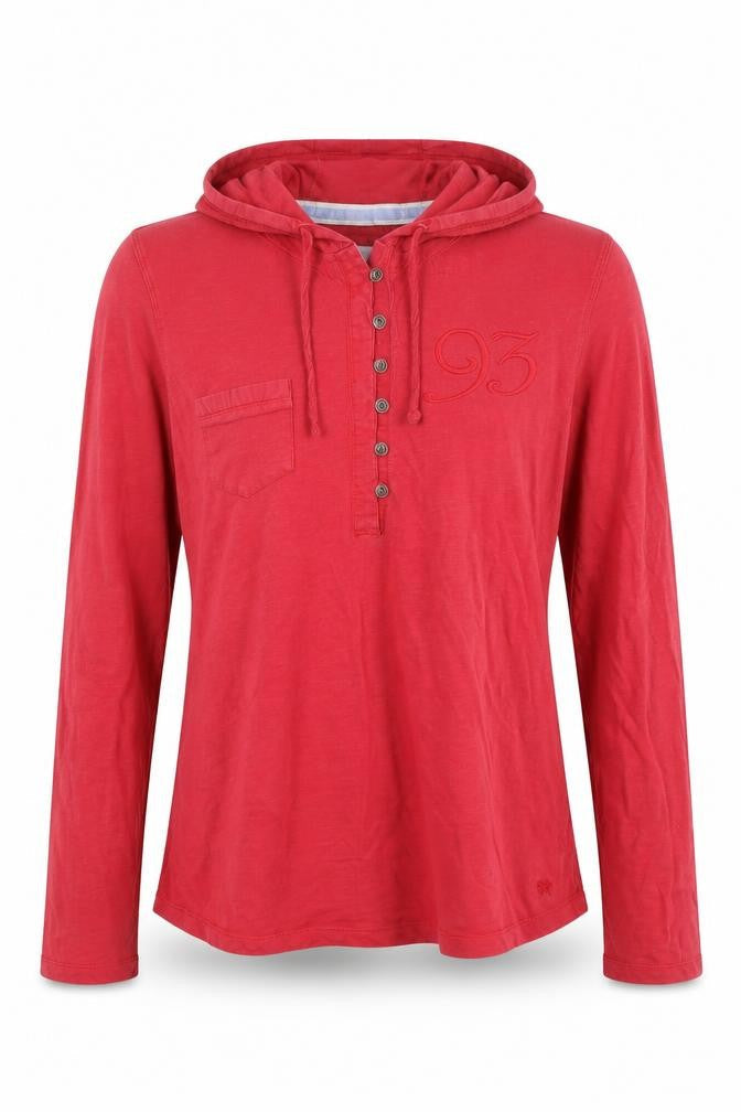 Crew Clothing Co. Women's Red Pullover, Size 14, Cotton