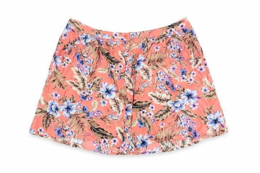 New Look Women's Multicoloured A-Line Skirt, Size 14