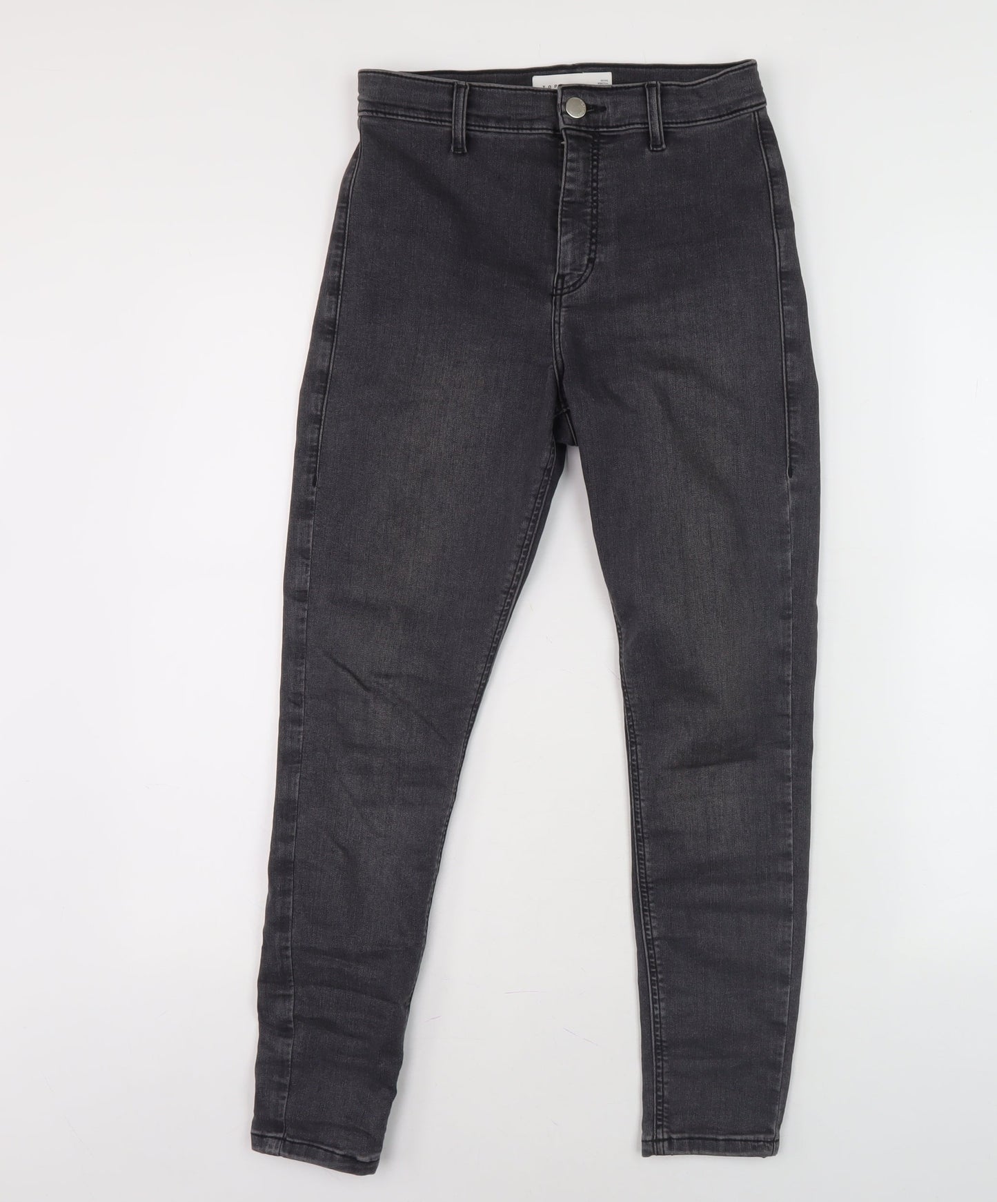 Topshop Unisex Black Skinny Jeans W28 L28