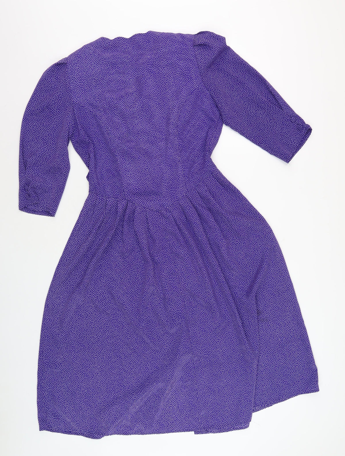 Yessica Purple Polka Dot Women's Dress Size 12