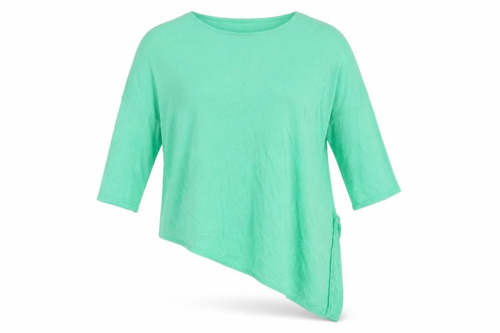 Phase Eight Women’s Green 3/4 Sleeve Linen Top