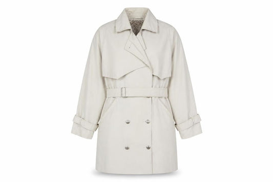 Dorothy Perkins Women's Beige Trench Coat Size 10