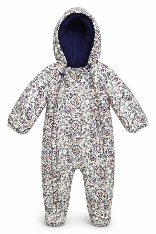 Louise Unisex Baby Multicoloured Paisley Snowsuit 6-12 Months
