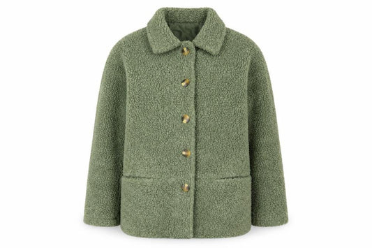 Damart Women's Green Mid-Length Jacket Size S