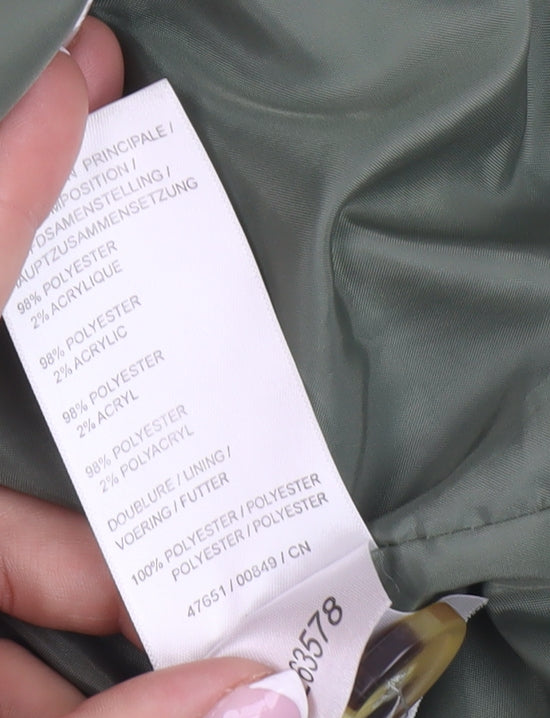 Damart Women's Green Mid-Length Jacket Size S