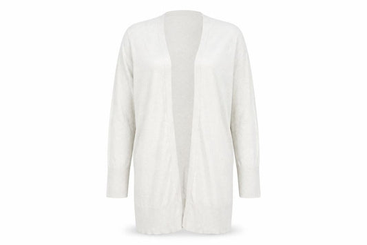 Oasis Women's Beige XL Open Front Cardigan Jumper