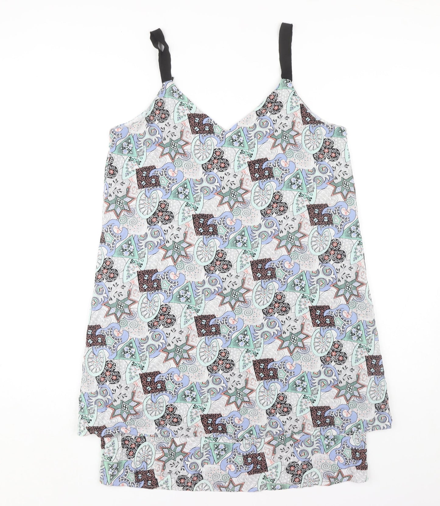 Warehouse Women's Multicoloured Viscose Slip Dress