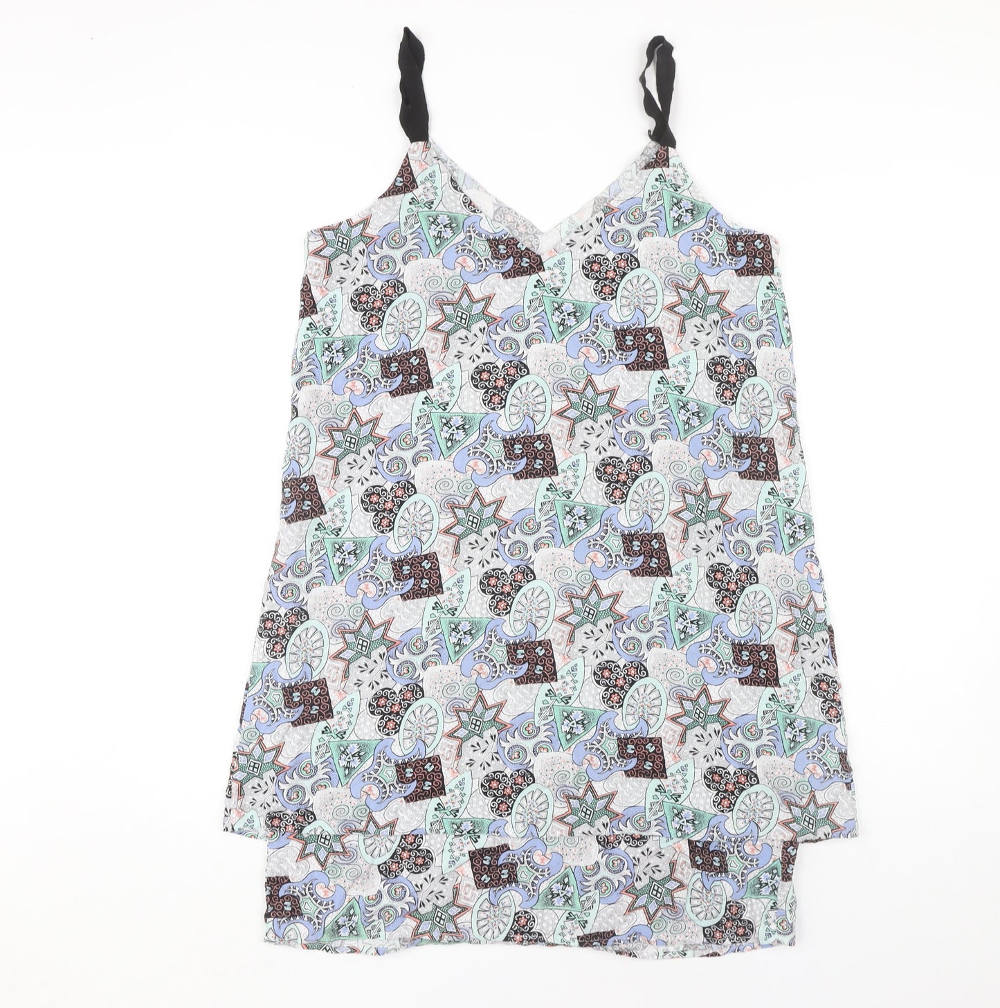 Warehouse Women's Multicoloured Viscose Slip Dress