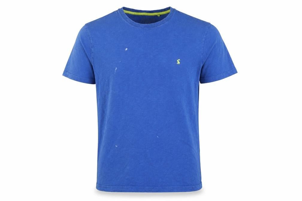 Joules Men's Blue Crew Neck T-Shirt - Size L