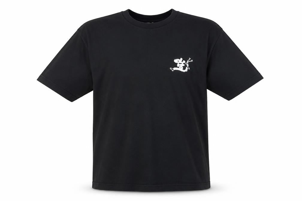 Kazuyoshi Men’s Black XL Graphic Print T-Shirt