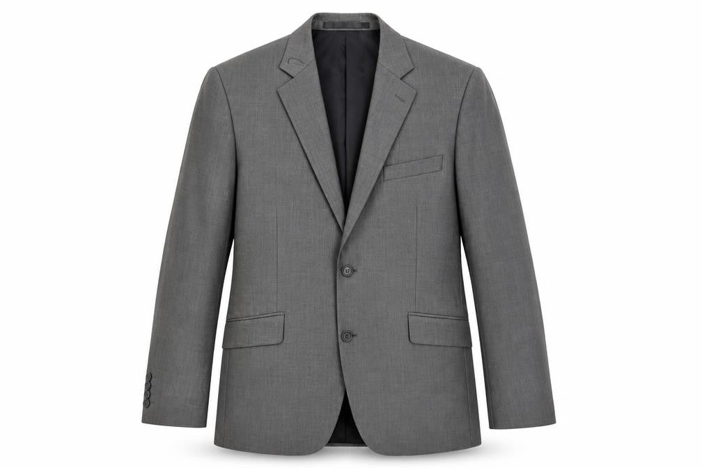 Dehavilland Men's Grey Regular Fit Blazer 42