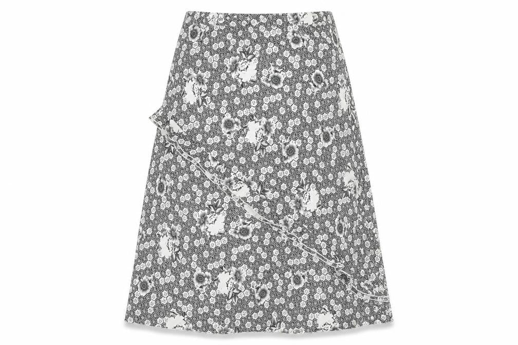 Chianti Women's Multicoloured Floral Skirt Size 14