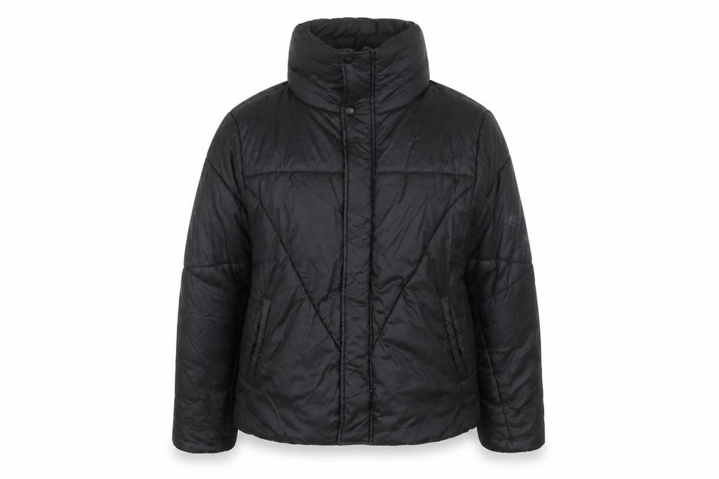 Collusion Women's Black Puffer Jacket, Size S, Winter Essential