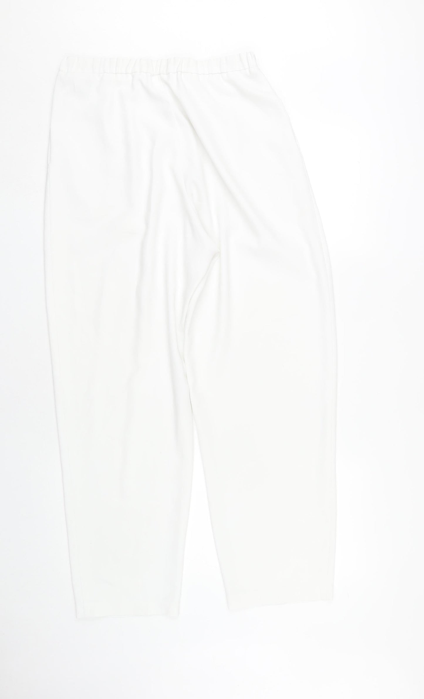 Frank Usher Women's White Trousers, Size 14