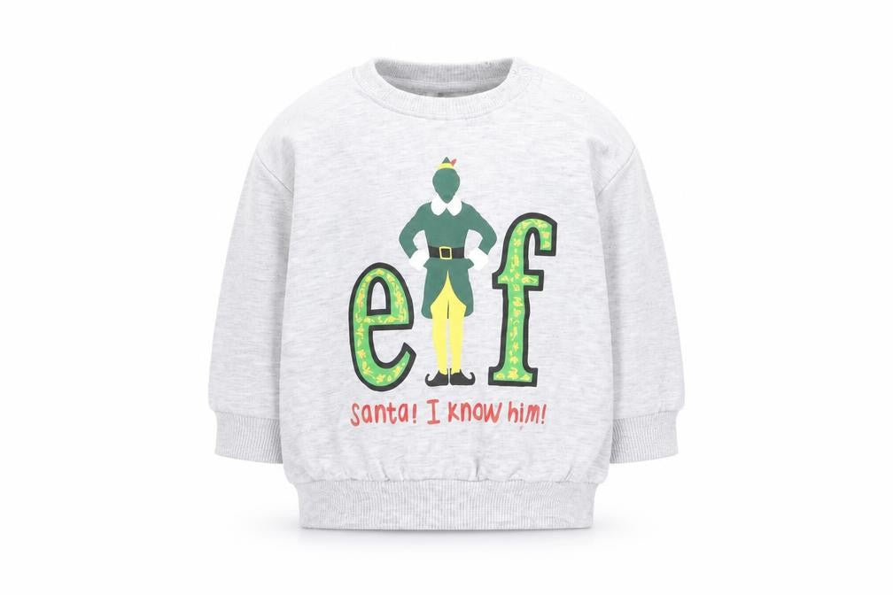 George Unisex Grey Christmas Elf Top 6-9 Months