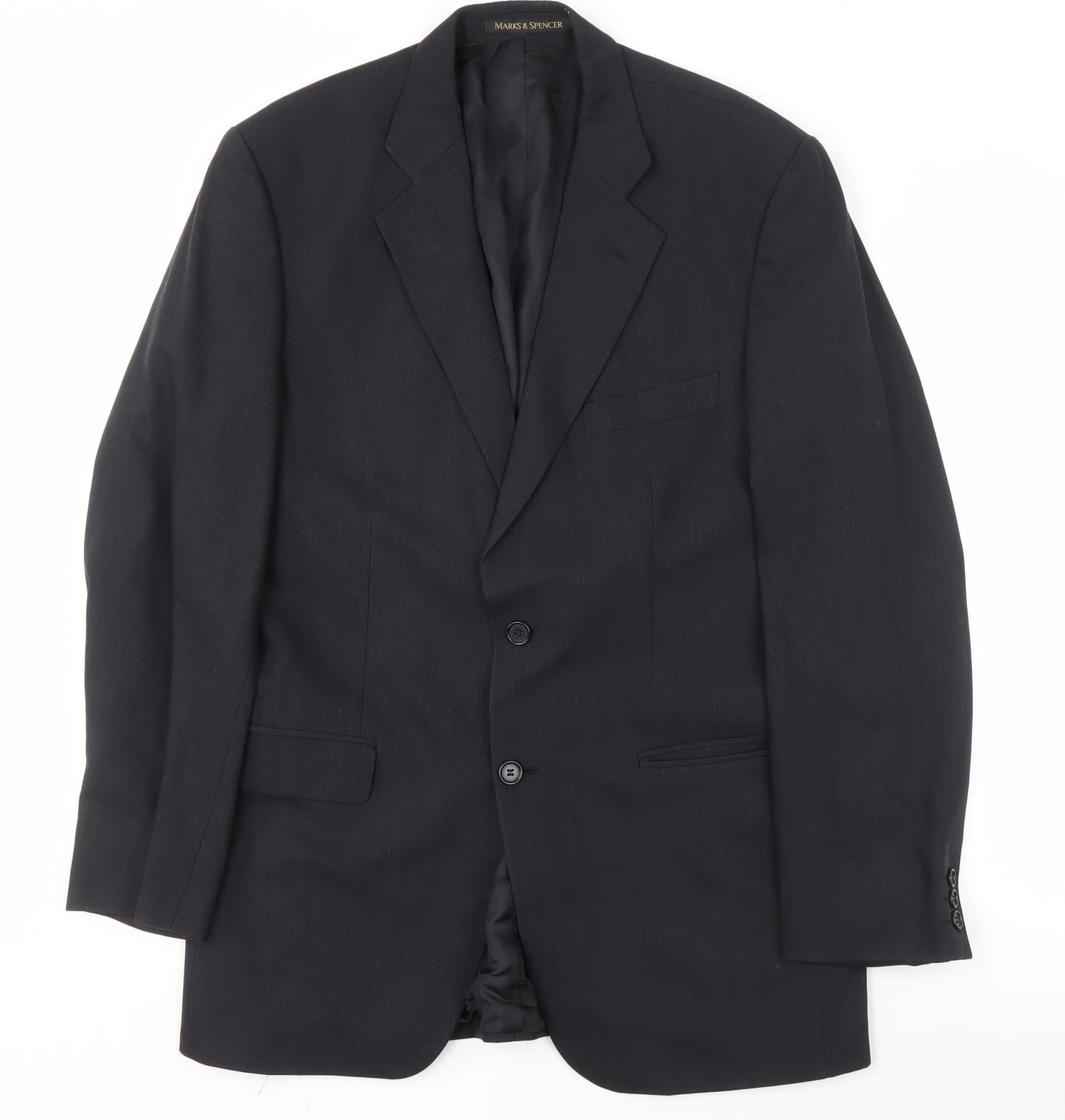 Marks and Spencer Men's Grey Blazer 40 Long Jacket