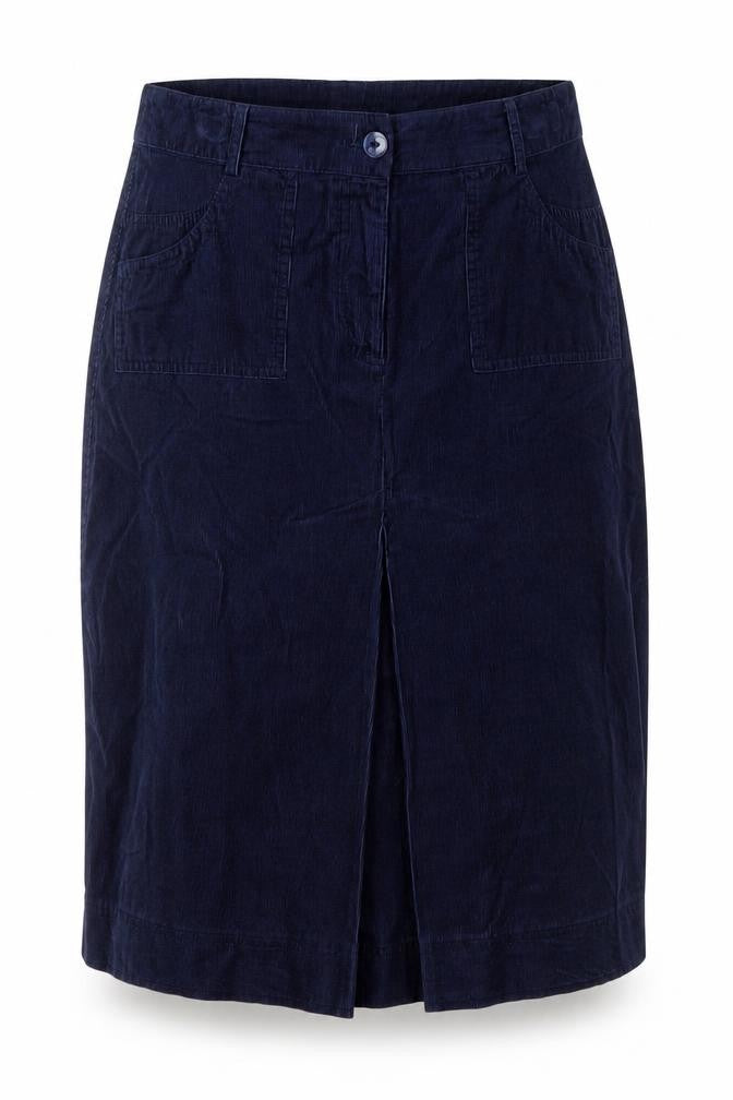 Marks & Spencer Blue Midi Pencil Skirt UK 12