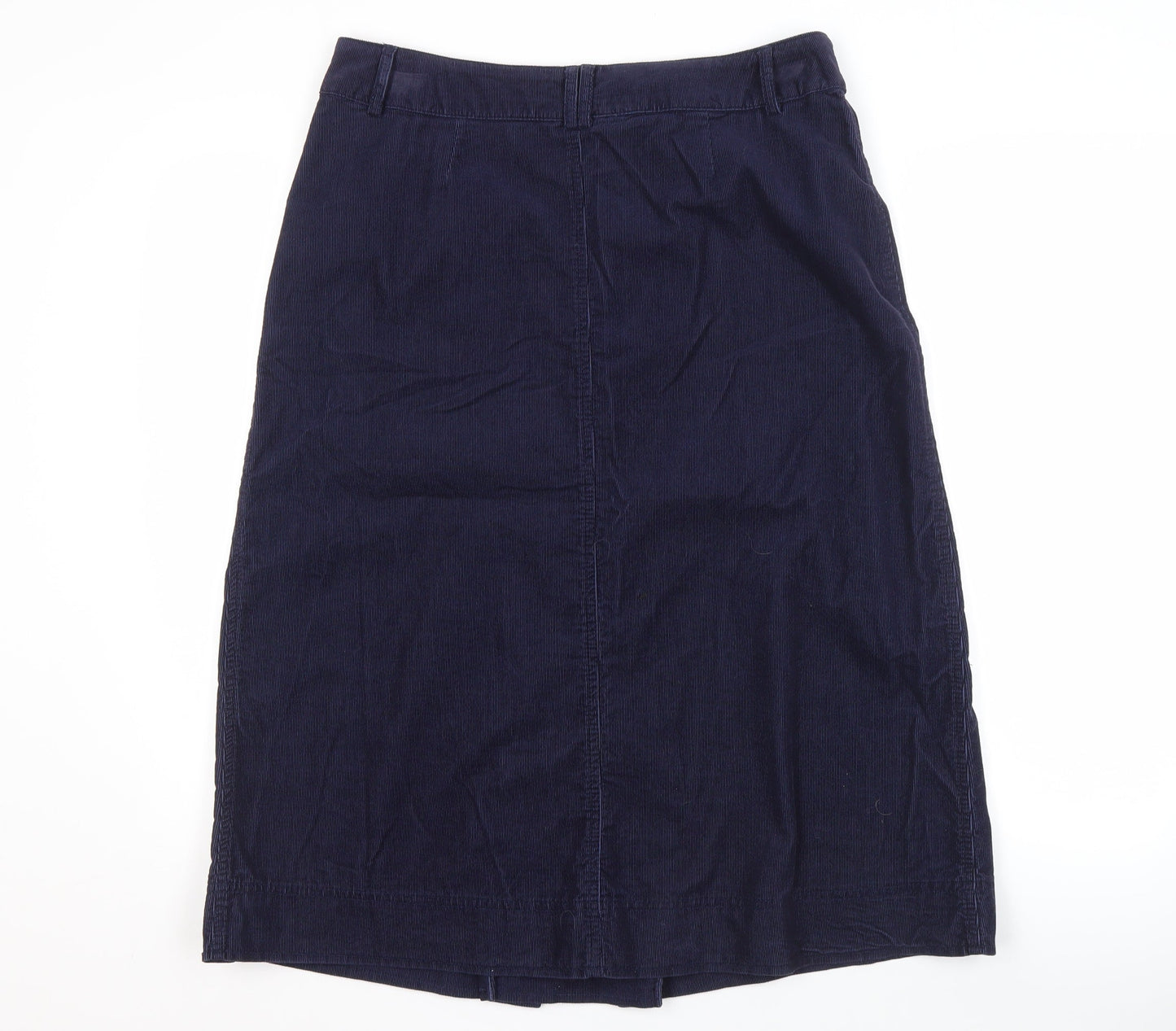 Marks and Spencer Blue Midi Pencil Skirt UK 12