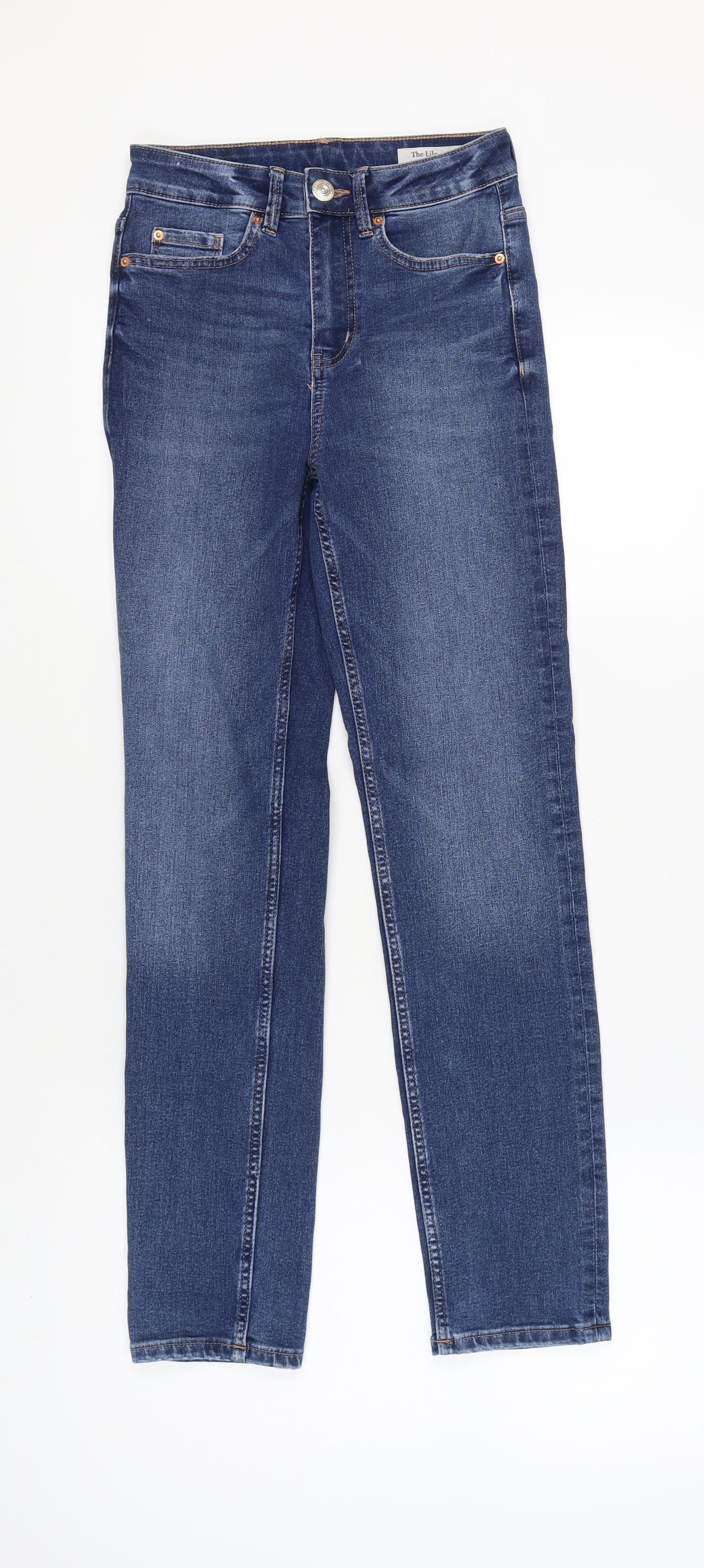 Marks and Spencer Women's Blue Skinny Jeans Size 6