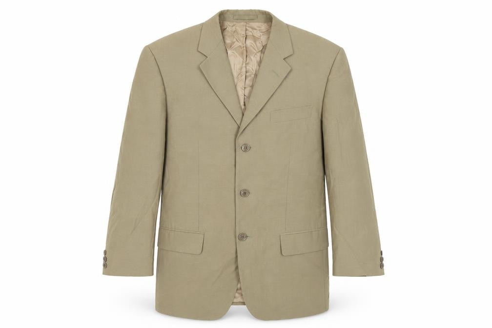 Austin Reed Men's Beige Blazer, 38 Short, Single-Breasted