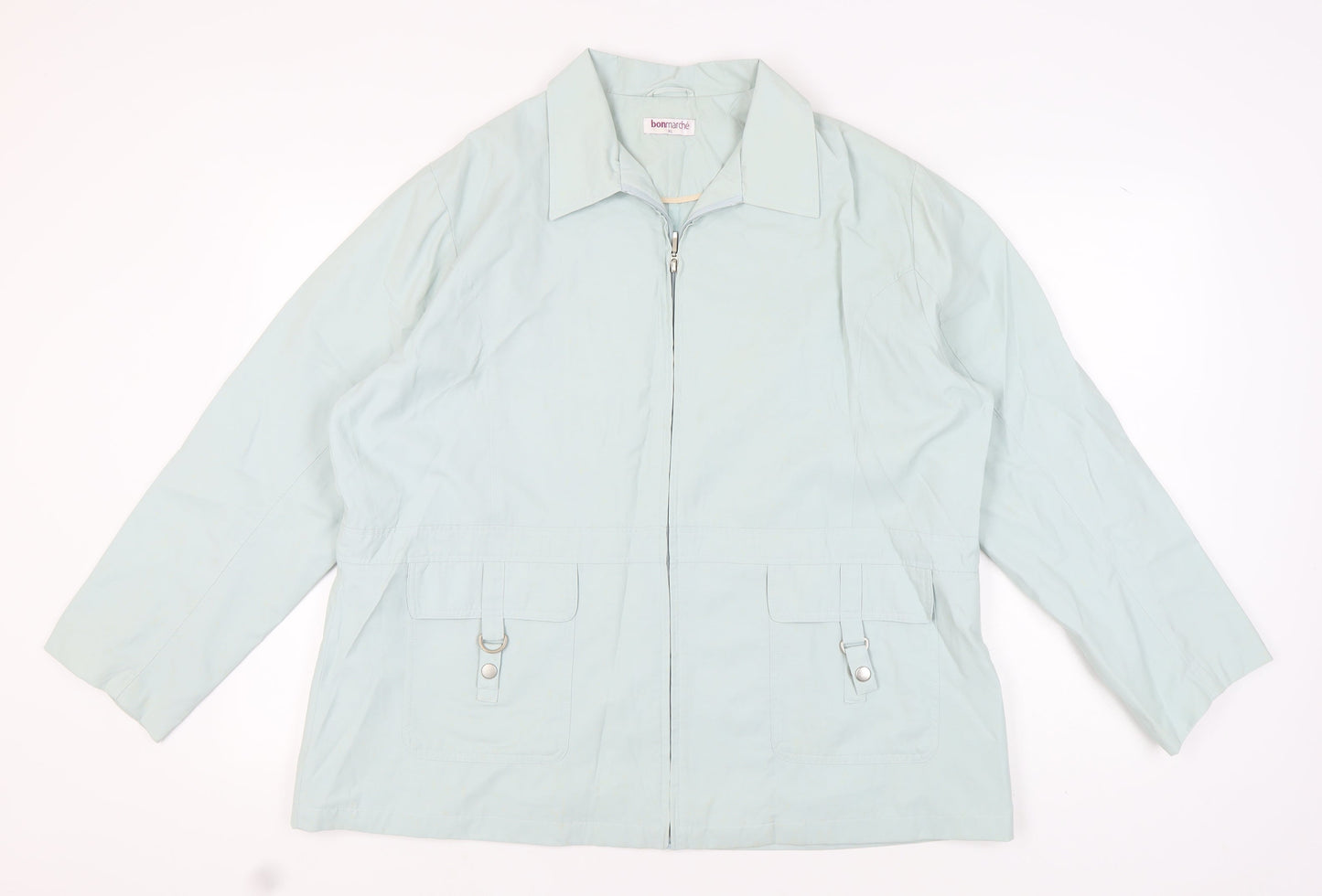 Bonmarché Women's Blue XL Basic Jacket