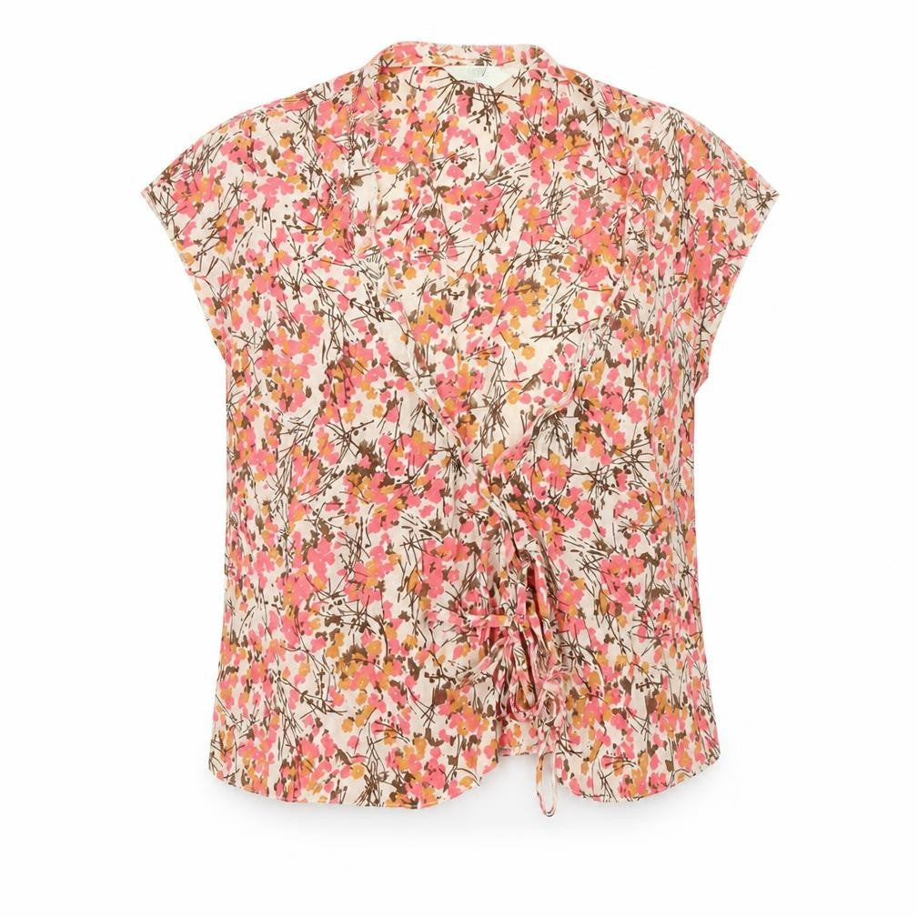 Marks & Spencer Women's Floral Wrap Blouse, Size 14