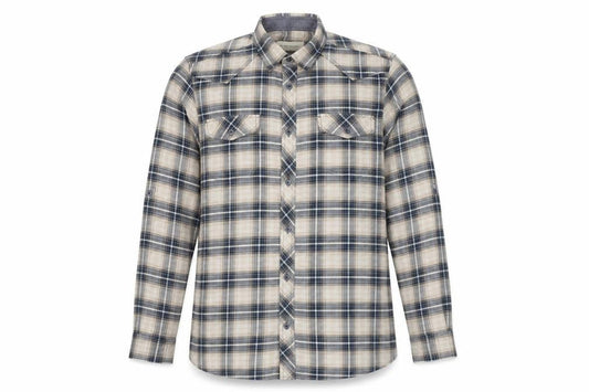 River Island Men's Blue Plaid Flannel Shirt M