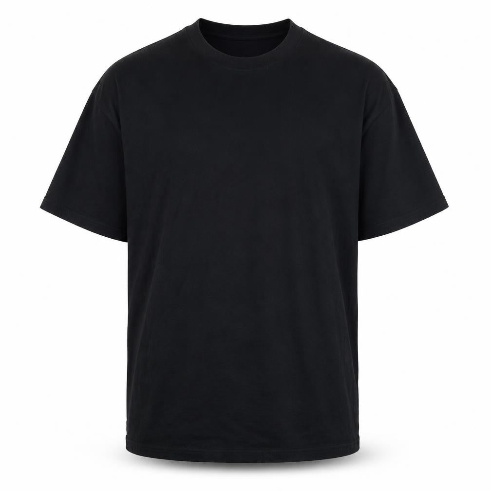 boohooMAN Men's Black Graphic Print T-Shirt, M