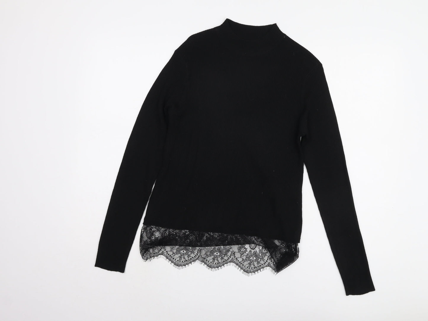 Jacqueline de Yong Women's Black XS Pullover Jumper