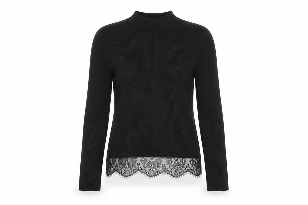 Jacqueline de Yong Women's Black XS Pullover Jumper